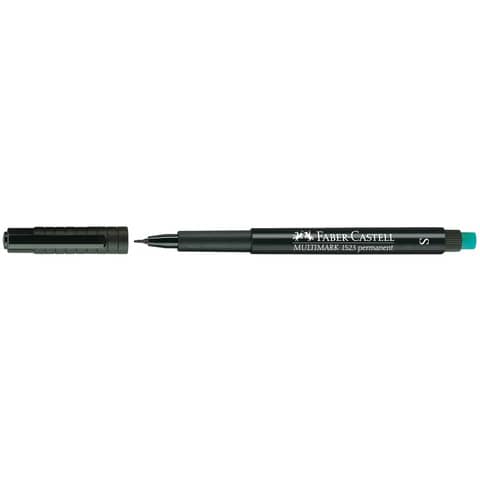 Marcatore cancellabile Faber-Castell Multimark nero SF 0,4 mm 152399